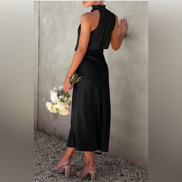 Elegant Black Evening Dress - Plus Size XXL - Picture 3 of 5